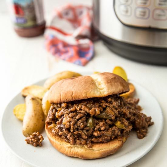 Instant Pot Sloppy Joes