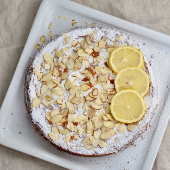 Gluten Free Almond Lemon Cake