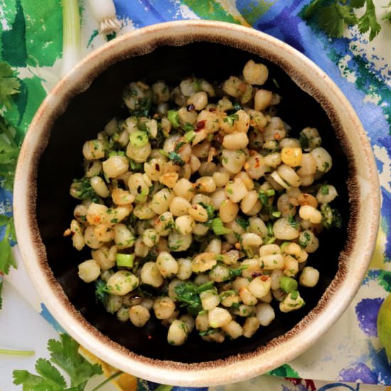 Flavor-Bomb Snacking Hominy