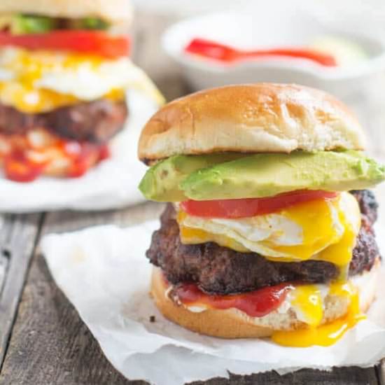 Brazilian Burger with Egg