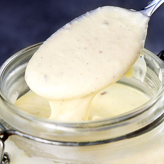 HOMEMADE ALFREDO SAUCE