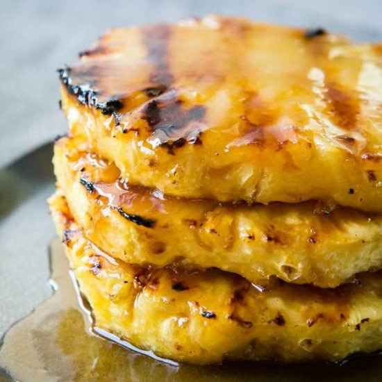 Brown Sugar Grilled Pineapple