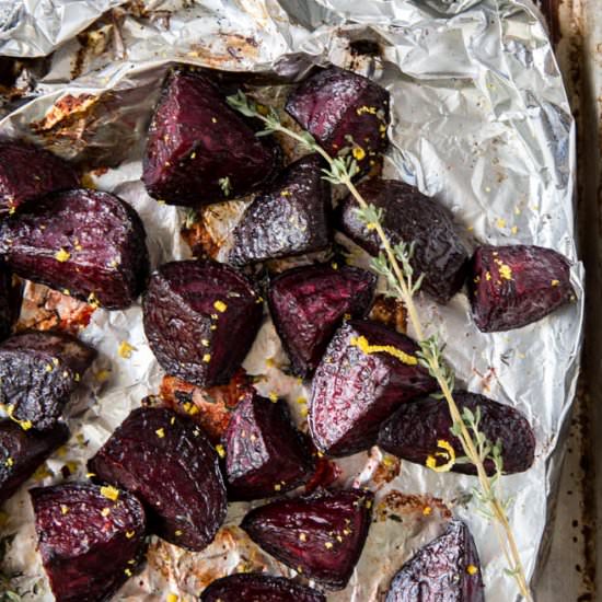 Oven Roasted Beets