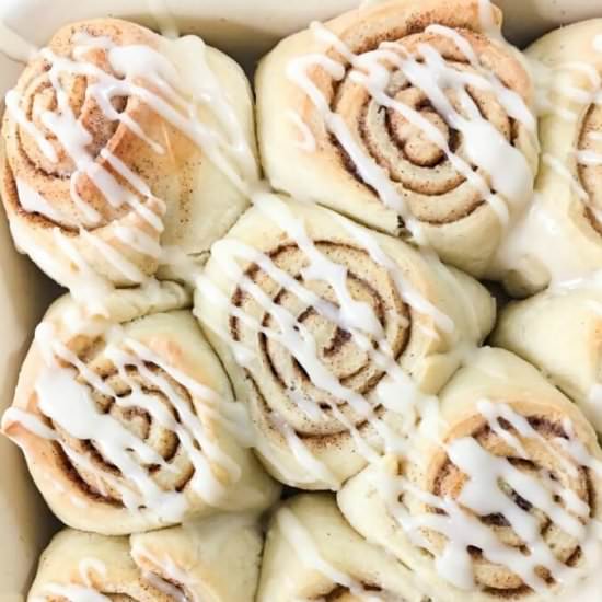 Simple Homemade Cinnamon Rolls