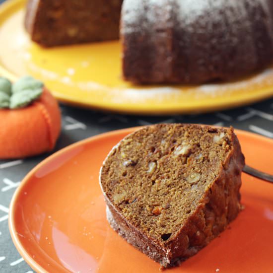 Persimmon cake