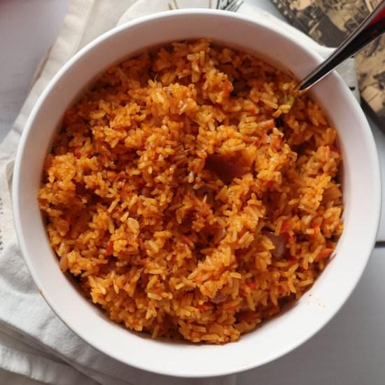 Vegan Nigerian Jollof