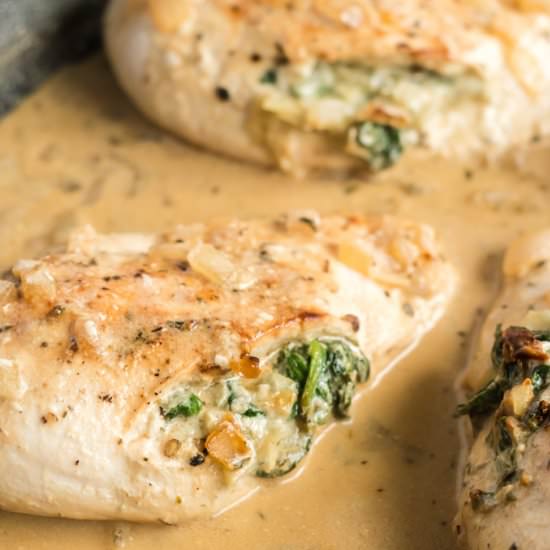 Chicken Florentine (with a twist!)