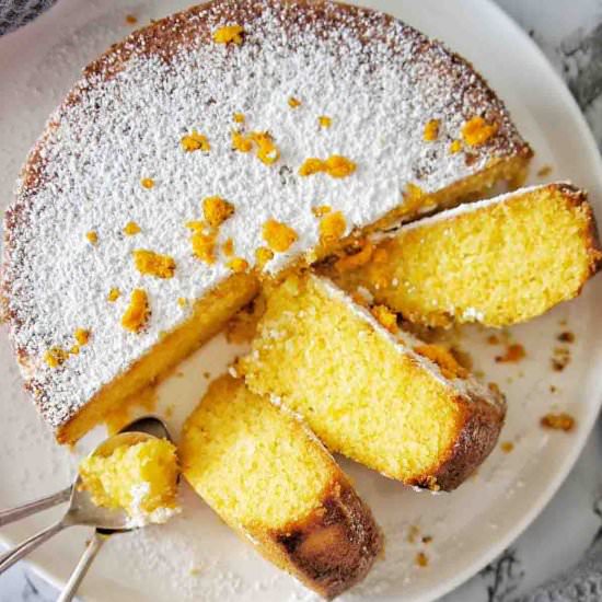 Orange Polenta Cake