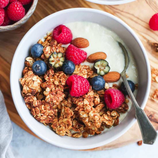 Easy Peanut Butter Granola