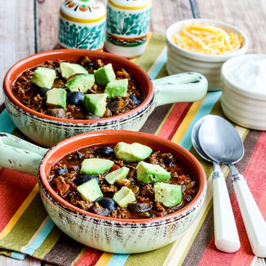 Beef Chili with Sausage