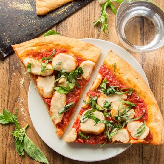 Vegan Margherita Pizza