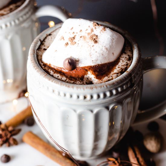 Vegan Chai Hot Chocolate