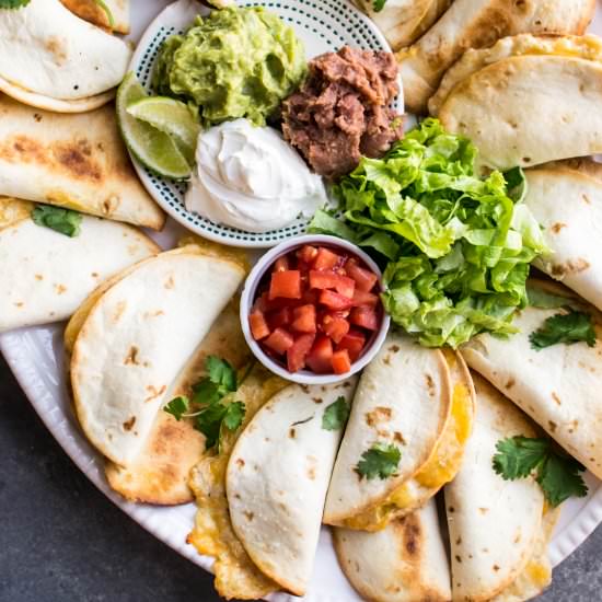 Mini Chicken Quesadillas