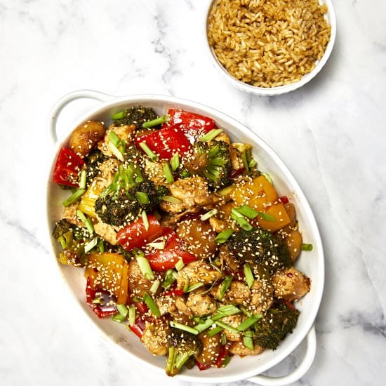 Sheet Pan Teriyaki Chicken & Veggie