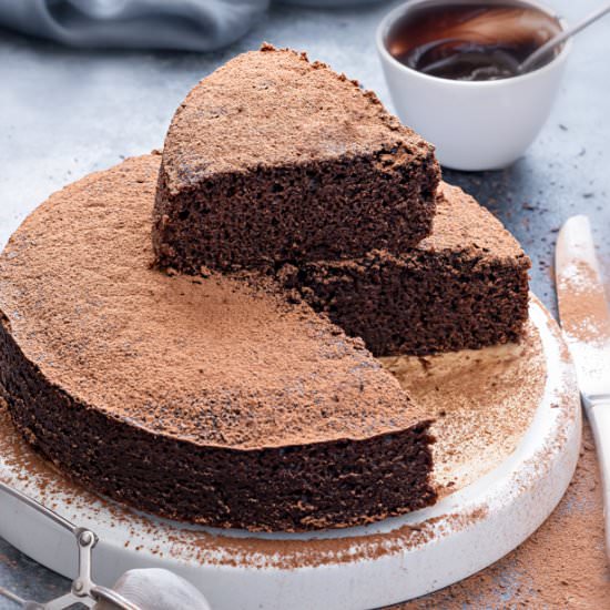 Eggless Chocolate Cake
