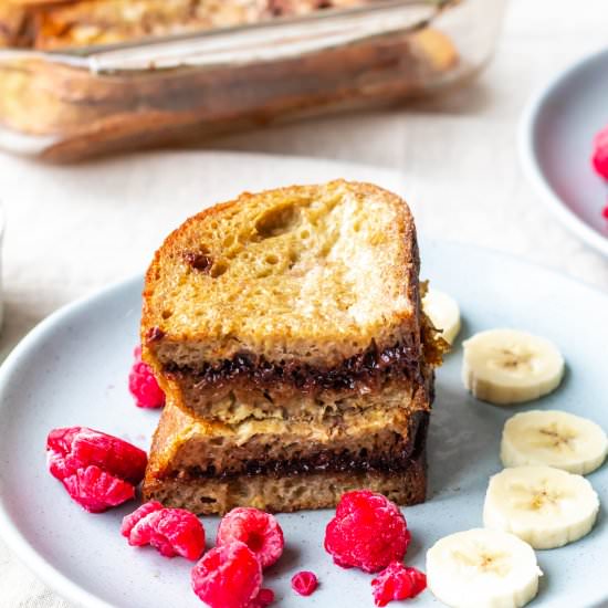 Dairy-Free ‘Nutella’ French Toast