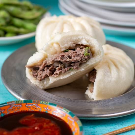 Beef and Lamb Bao