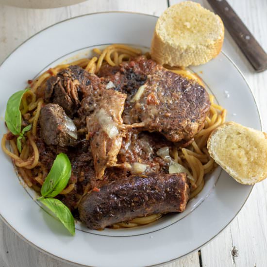 Meat Lovers’ Pasta Sauce