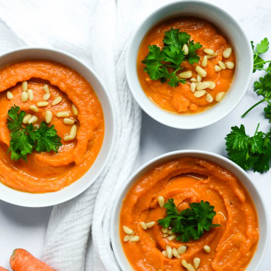 Creamy Carrot Ginger Soup