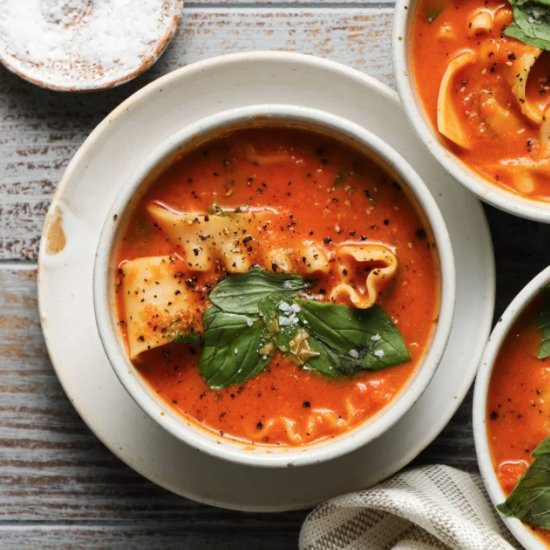 Lasagna Soup
