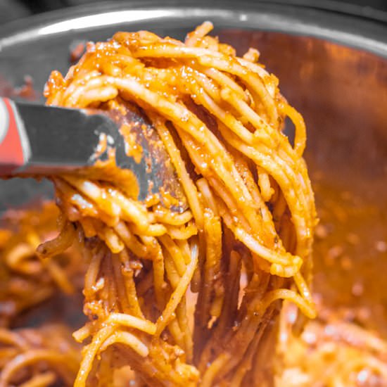 Instant Pot Spaghetti