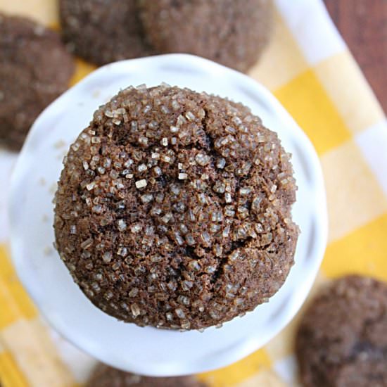 Soft Gingersnap Cookies