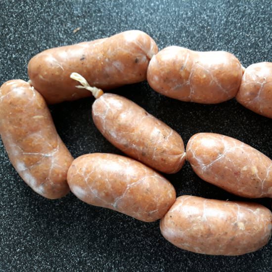 Homemade Chicken Sausages