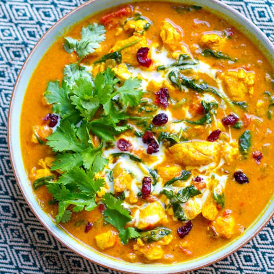 Paleo Chicken Tikka Masala