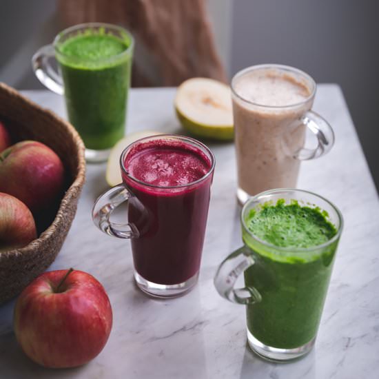 Winter smoothies
