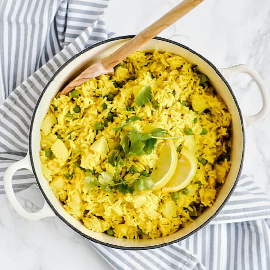 Easy Vegetable Pilau Rice