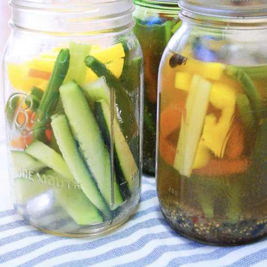 Homemade Pickles 2 Ways