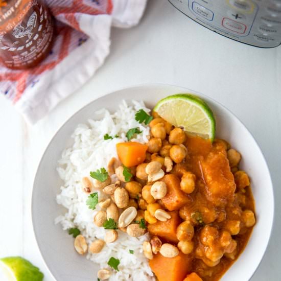 Instant Pot Thai Panang Curry