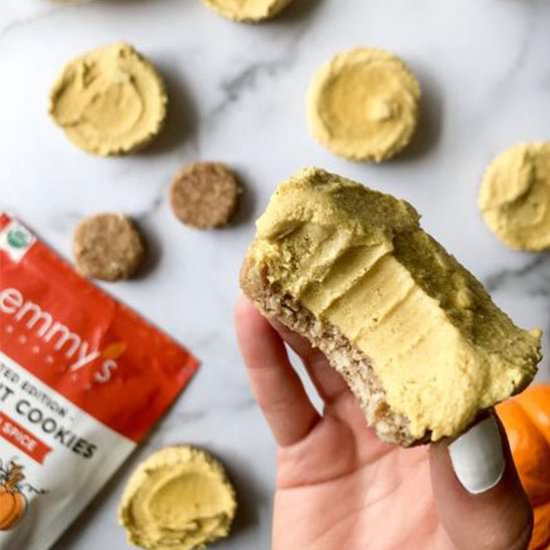 No-Bake Pumpkin Cheesecake Bites