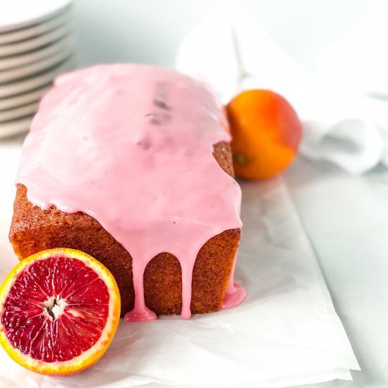 Blood Orange Olive Oil Loaf