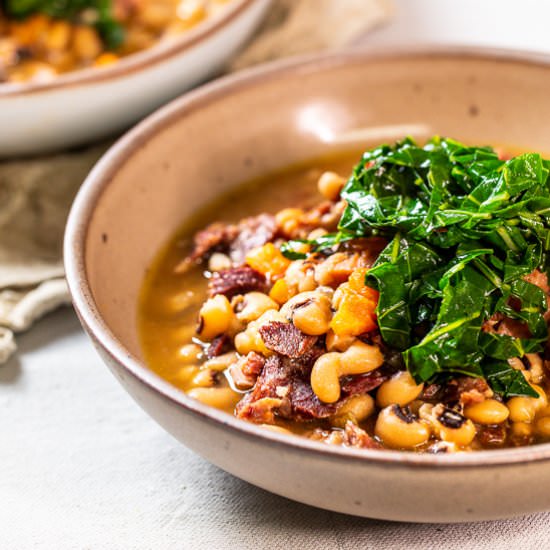 Instant Pot Black Eyed Peas