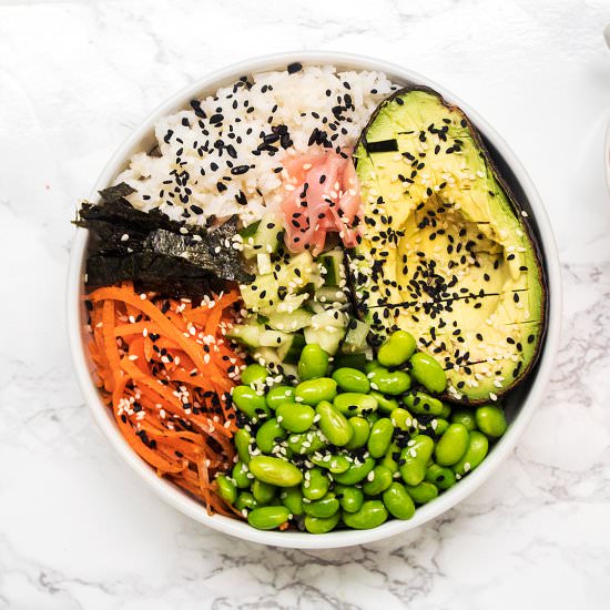Vegan Sushi Bowl