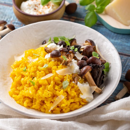 Pumpkin risotto