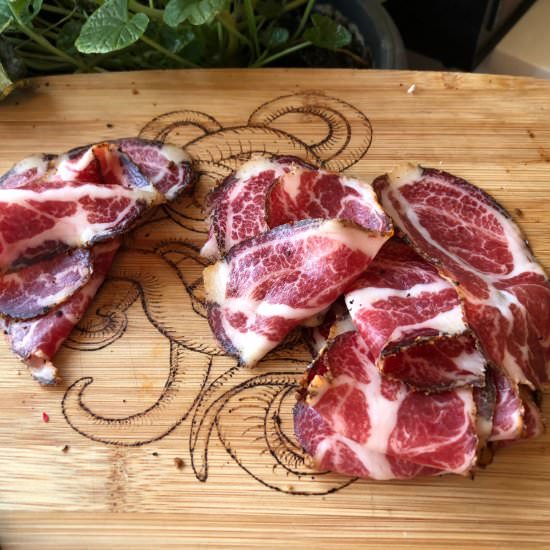 Ibérico Coppa, Cabecero Salume