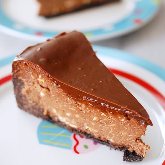 Nutella cheesecake