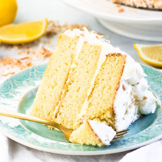 Lemon Coconut Cake