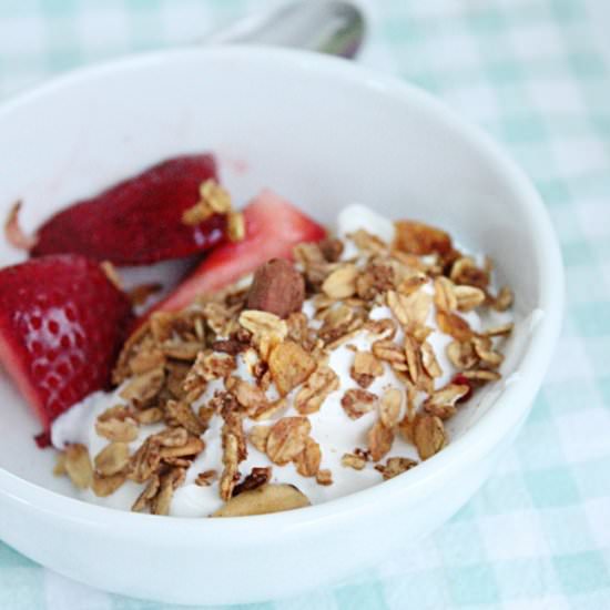 Crock Pot Cinnamon Granola