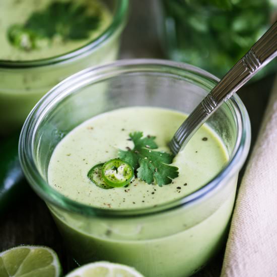 Cream of Jalapeño Soup