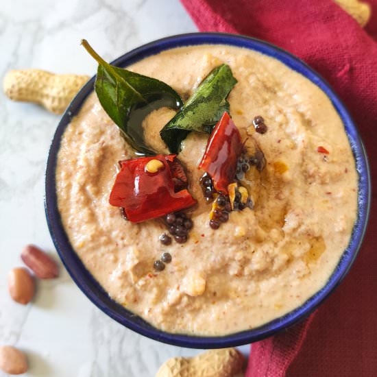 Peanut chutney