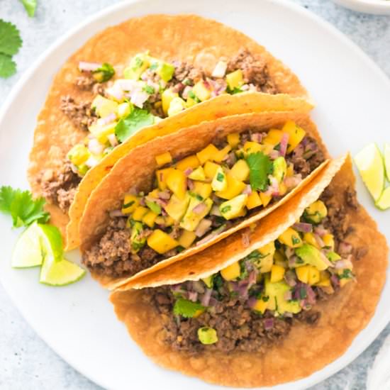 Mushroom-Walnut Tacos