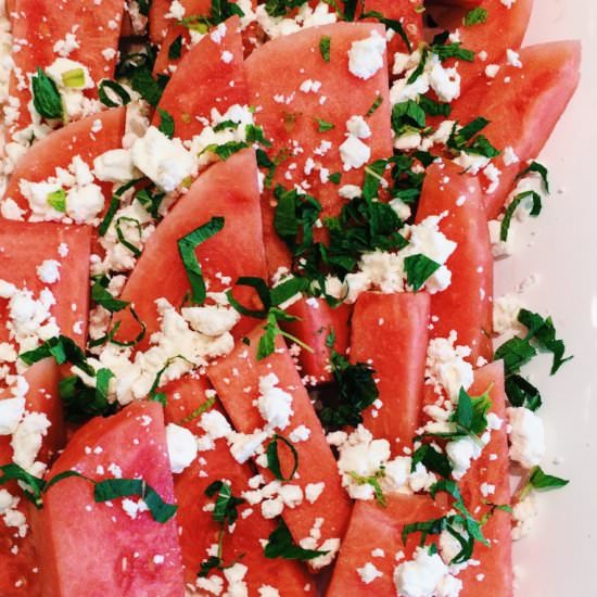 Salt Block Watermelon Feta Salad