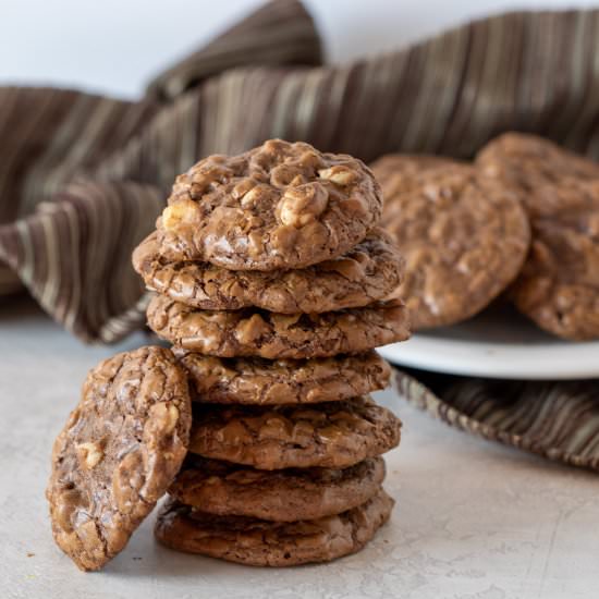 Chocolate Fudge Cookies