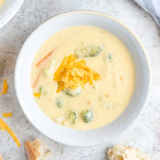 Broccoli Cheddar Soup