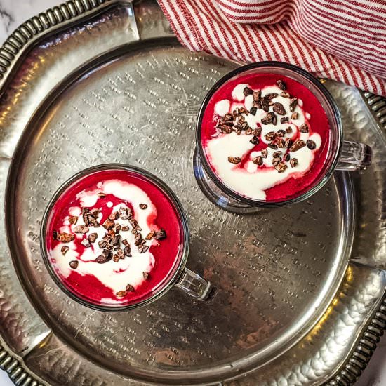 Red Velvet Cheesecake Smoothie