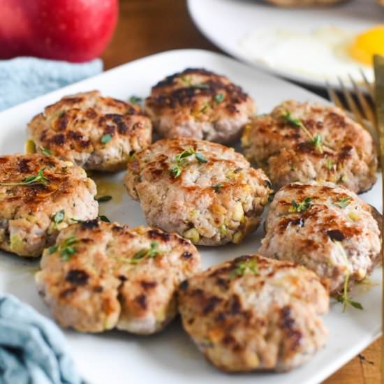 Apple Maple Breakfast Sausage