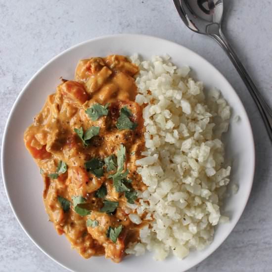Healthy Whole-30 Butter Chicken